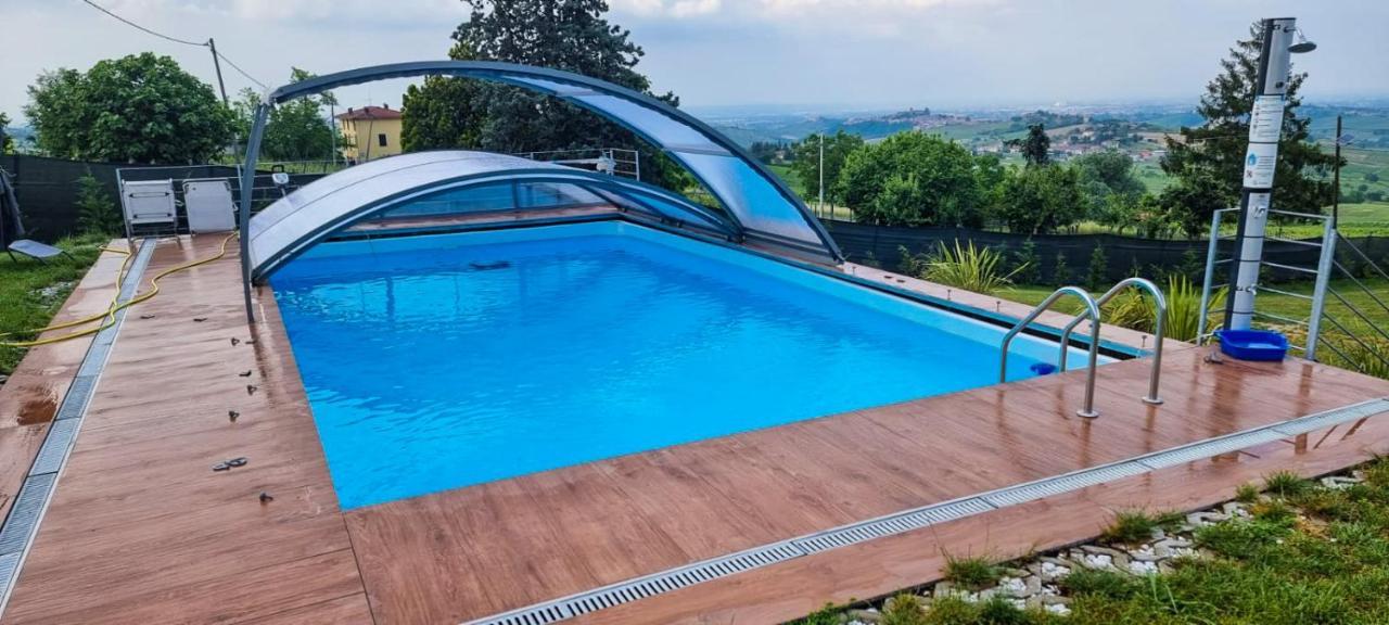 Casa Vacanza Con Piscina,Area Giochi Bambini. Santa Maria della Versa Eksteriør billede