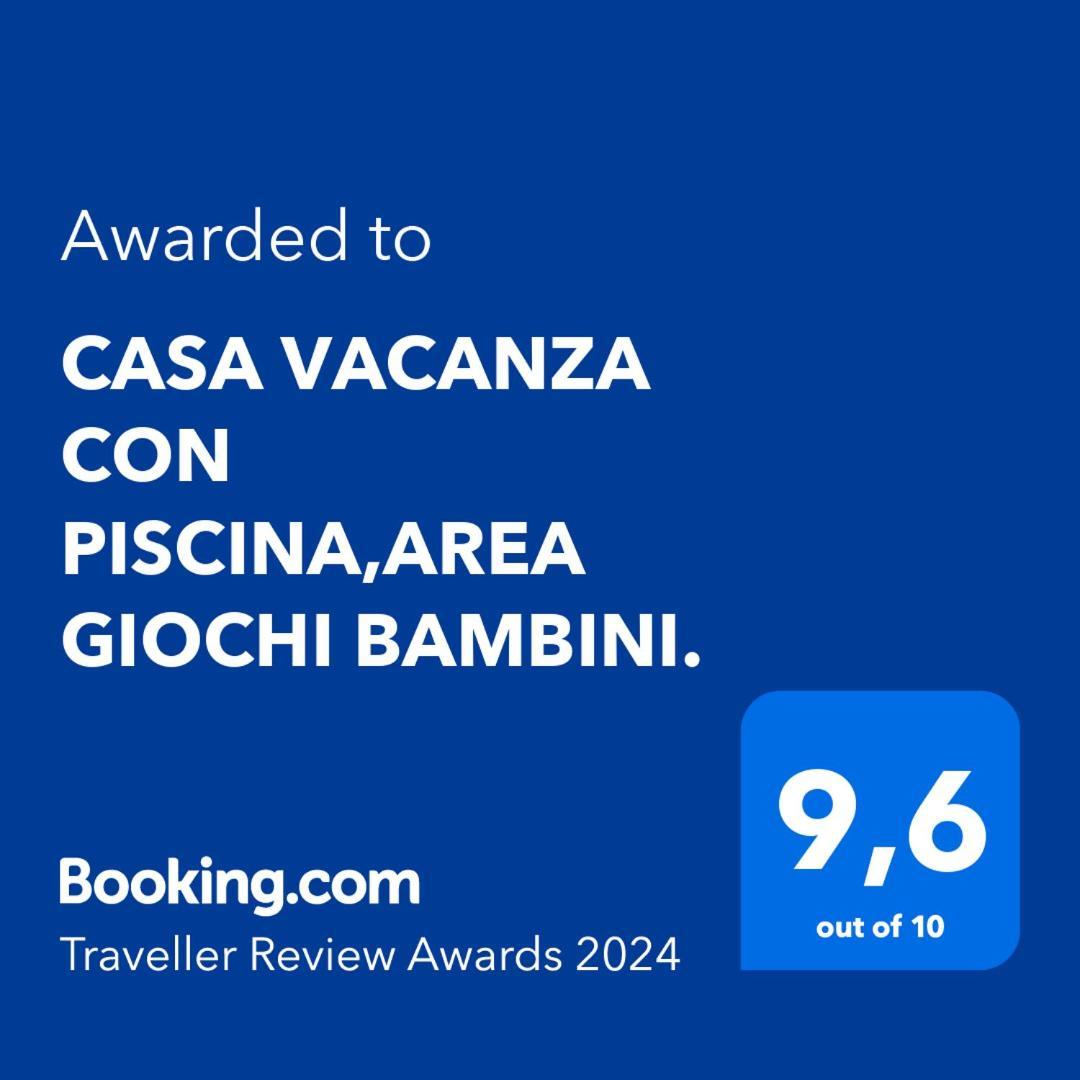 Casa Vacanza Con Piscina,Area Giochi Bambini. Santa Maria della Versa Eksteriør billede